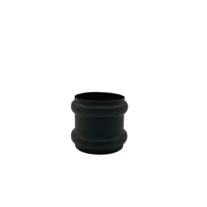 Zwart Zinken Dubbele wrong zink Ø80mm