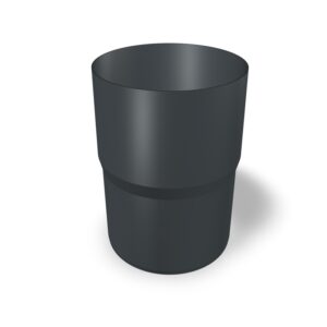 Donkergrijs aluminium verloop 100/80