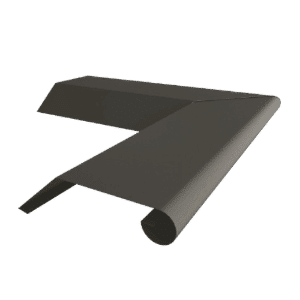 Graphite Grey Zinken Buitenhoek Met Kraal – 90 graden