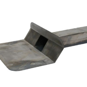 Loden kiezelbak uitloop