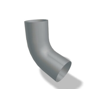 Prefa Lichtgrijs aluminium bocht 72°