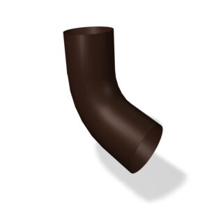 Prefa Hazelnootbruin aluminium bocht 72°