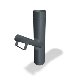 Donkergrijs Aluminium Regentonvuller met klep