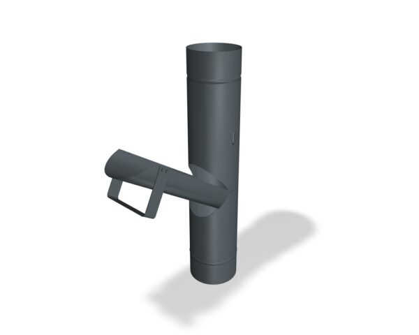 Donkergrijs Aluminium Regentonvuller met klep
