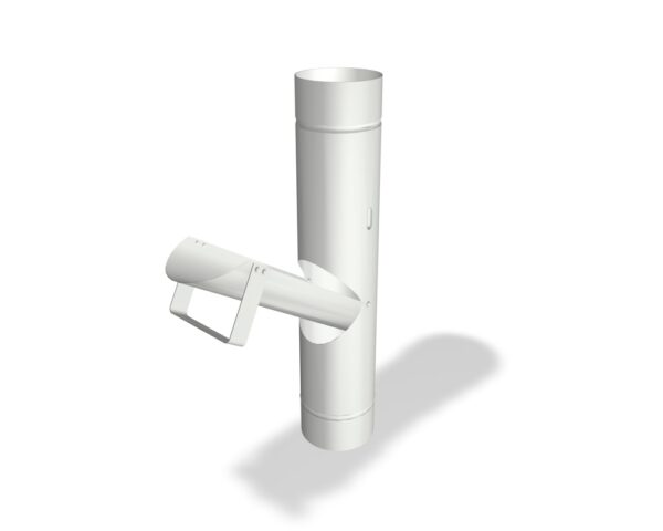 Wit Aluminium Regentonvuller met klep