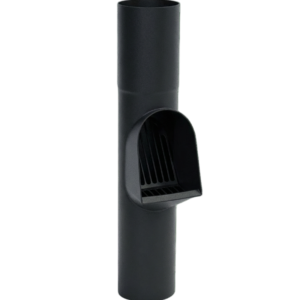 Zwart Aluminium Bladvanger Ø80 mm